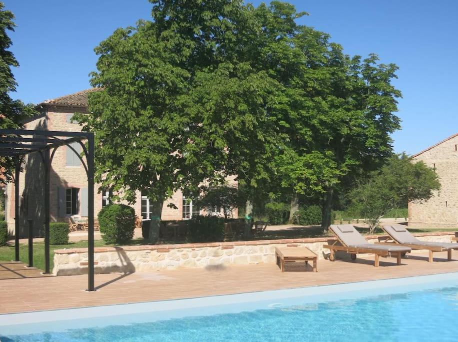 Bastide Des Tourelles Pour 20 Pers. Piscine & Spa Marzens Екстериор снимка
